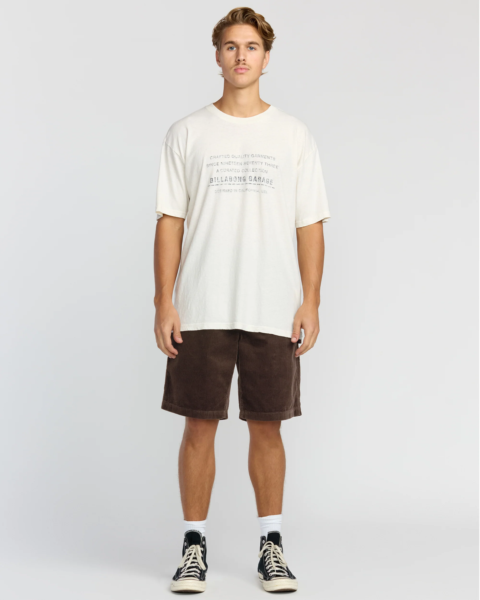 Larry Cord Garage Shorts - Chocolate
