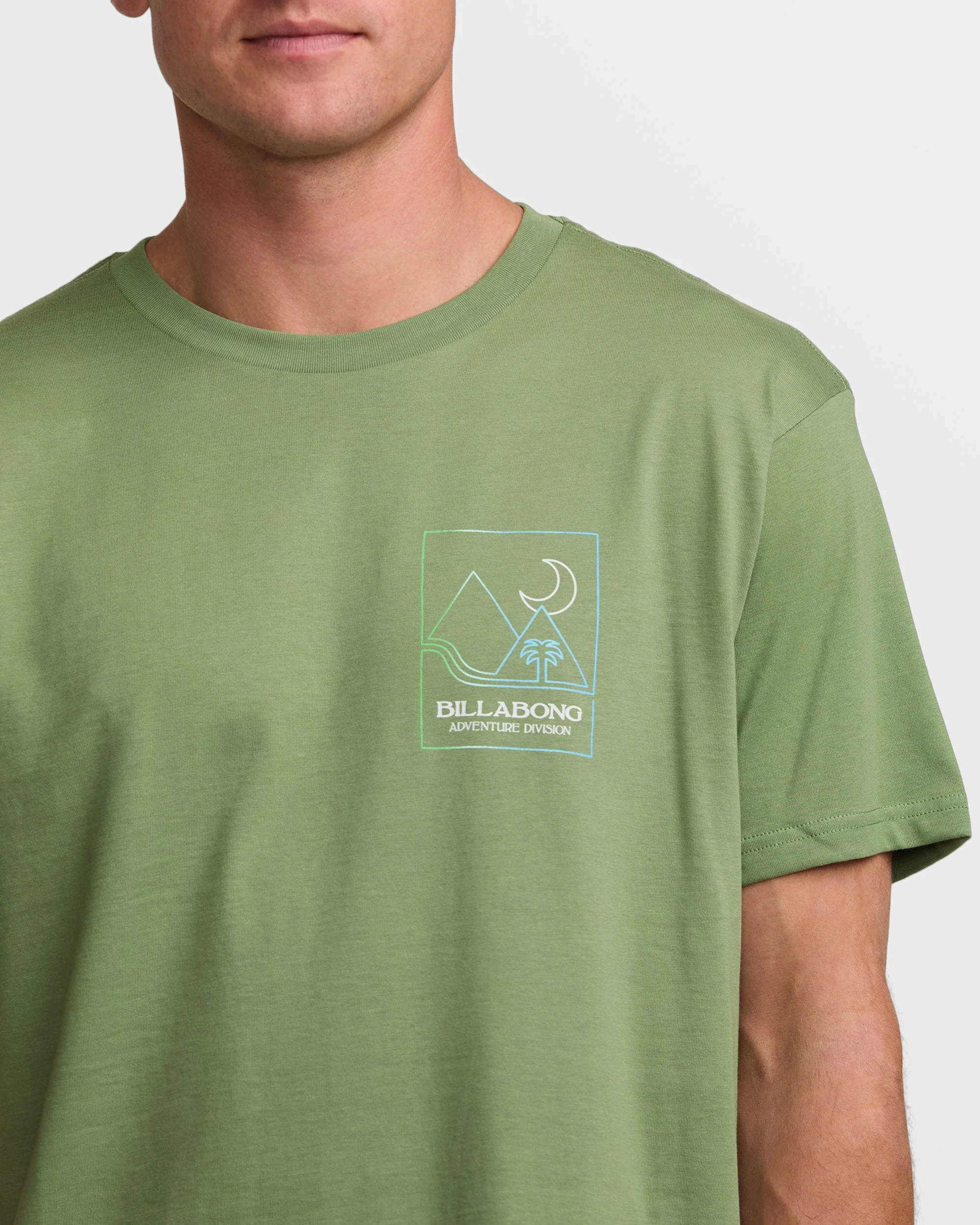 Night Park A/Div Tee - Moss