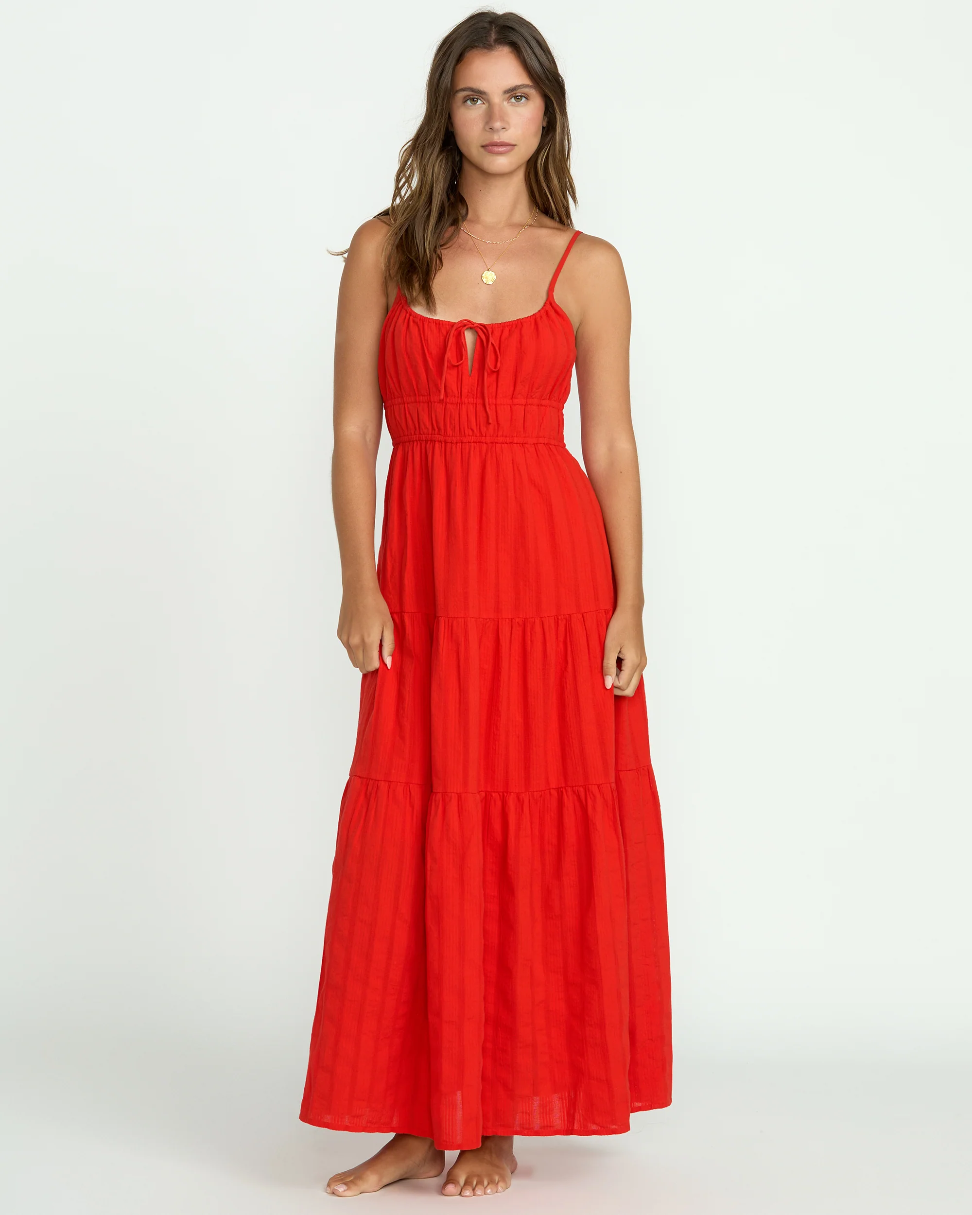 Red Aloha Maxi Dress - Red Aloha