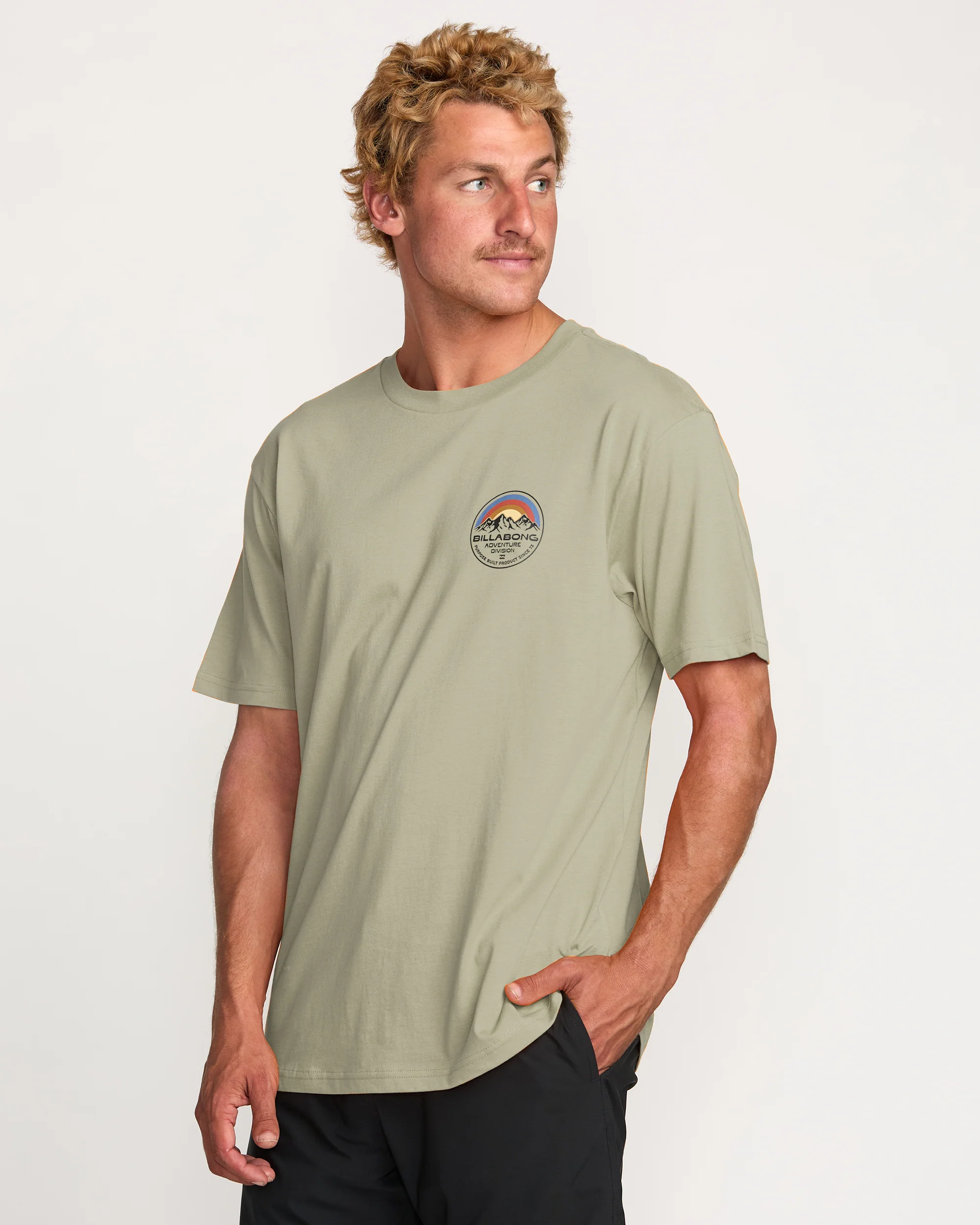 Rockies A/Div Short Sleeve T-Shirt - Sage Heather