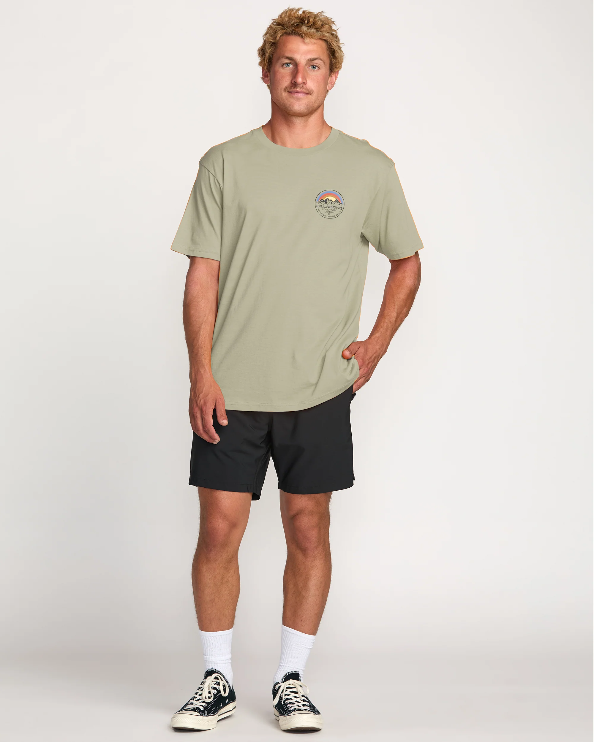 Rockies A/Div Short Sleeve T-Shirt - Sage Heather
