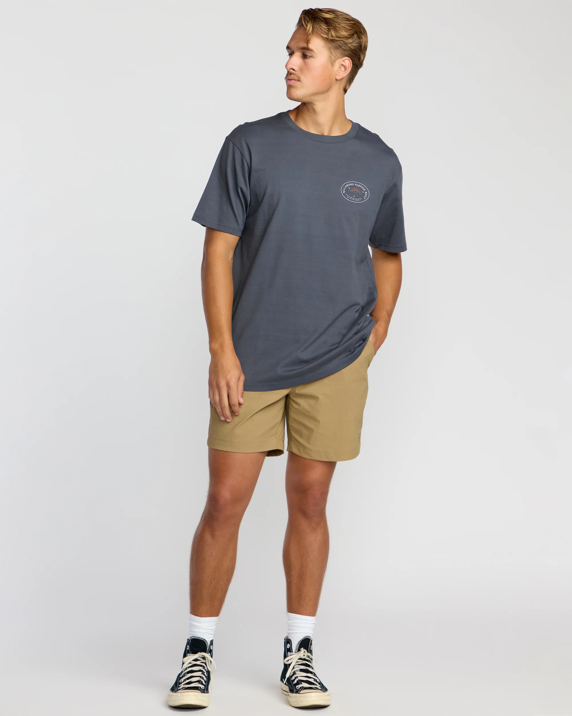 Sierras A/Div Short Sleeve T-Shirt - Midnight Blue