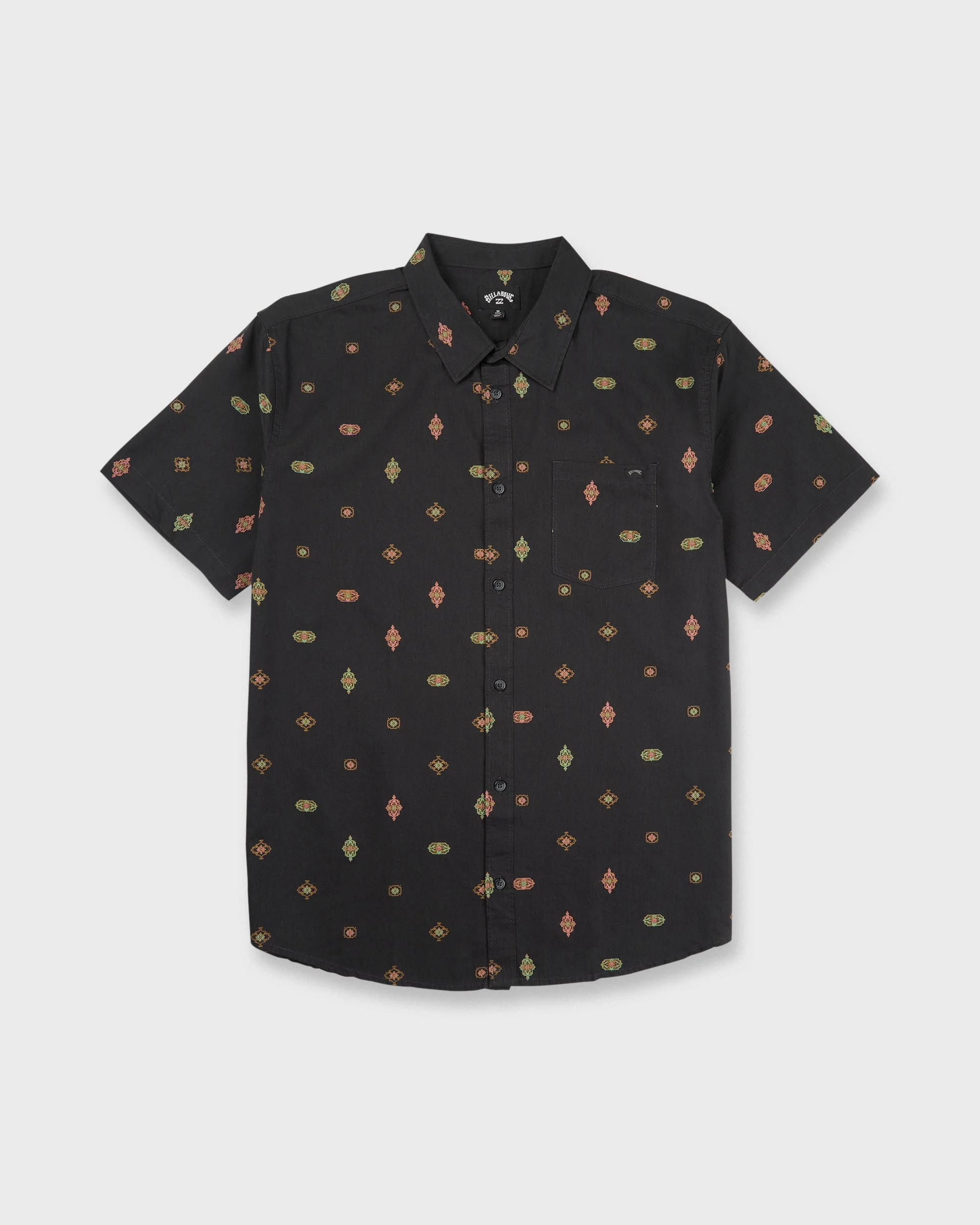 Sundays Mini Short Sleeve Woven Shirt - Phantom