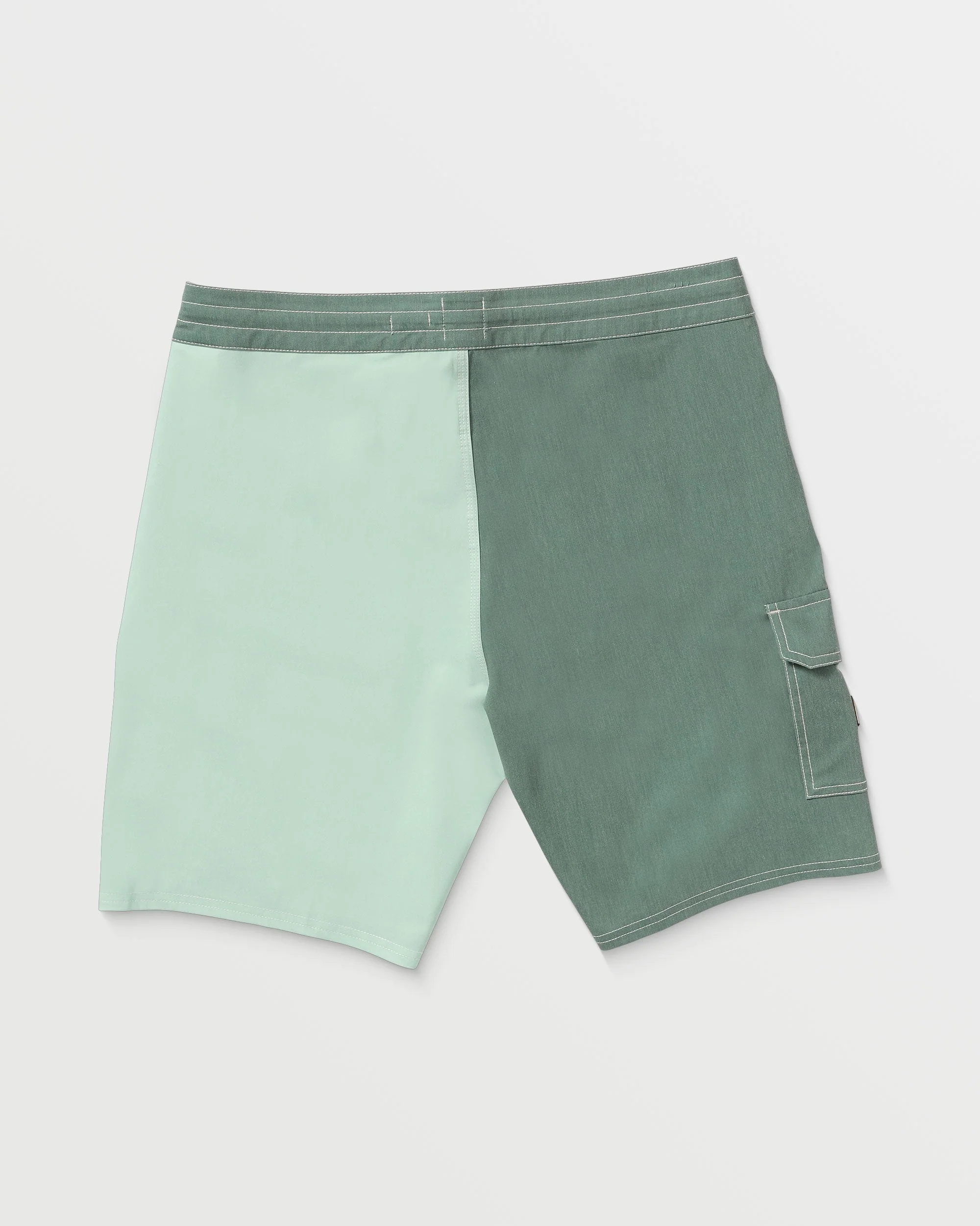 Sunshine Lo Tide 19" Boardshorts - Green Tea