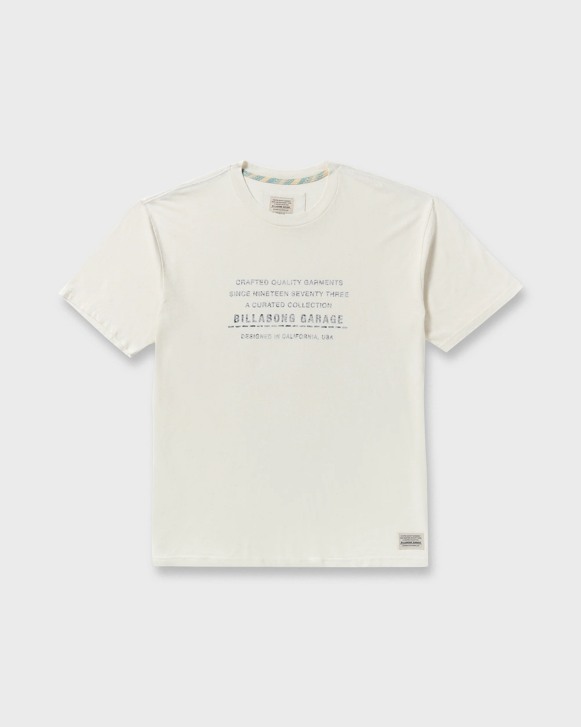 The Label Garage Regular Short Sleeve T-Shirt - Off White