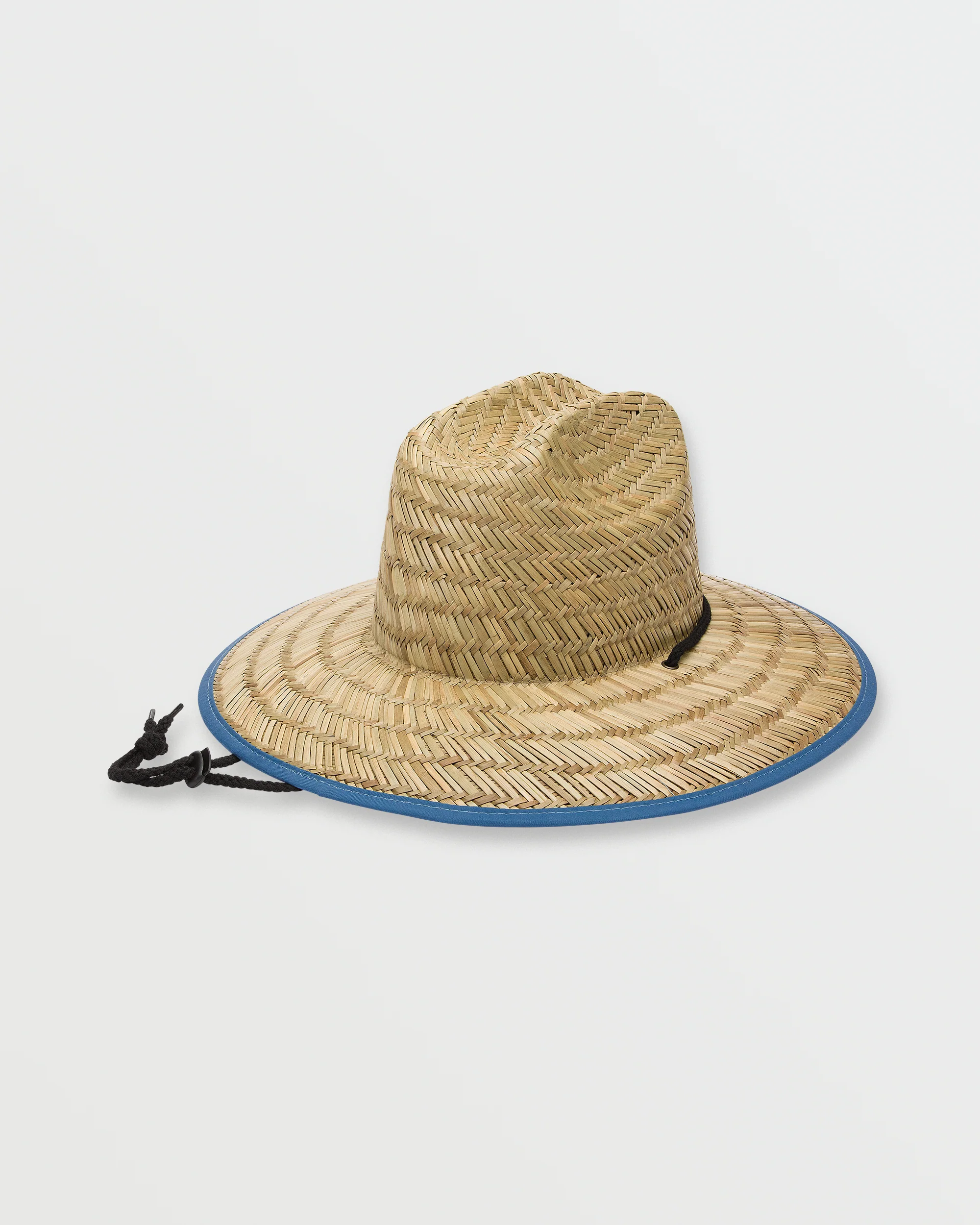 Tides Patch Straw Hat - Carolina Blue
