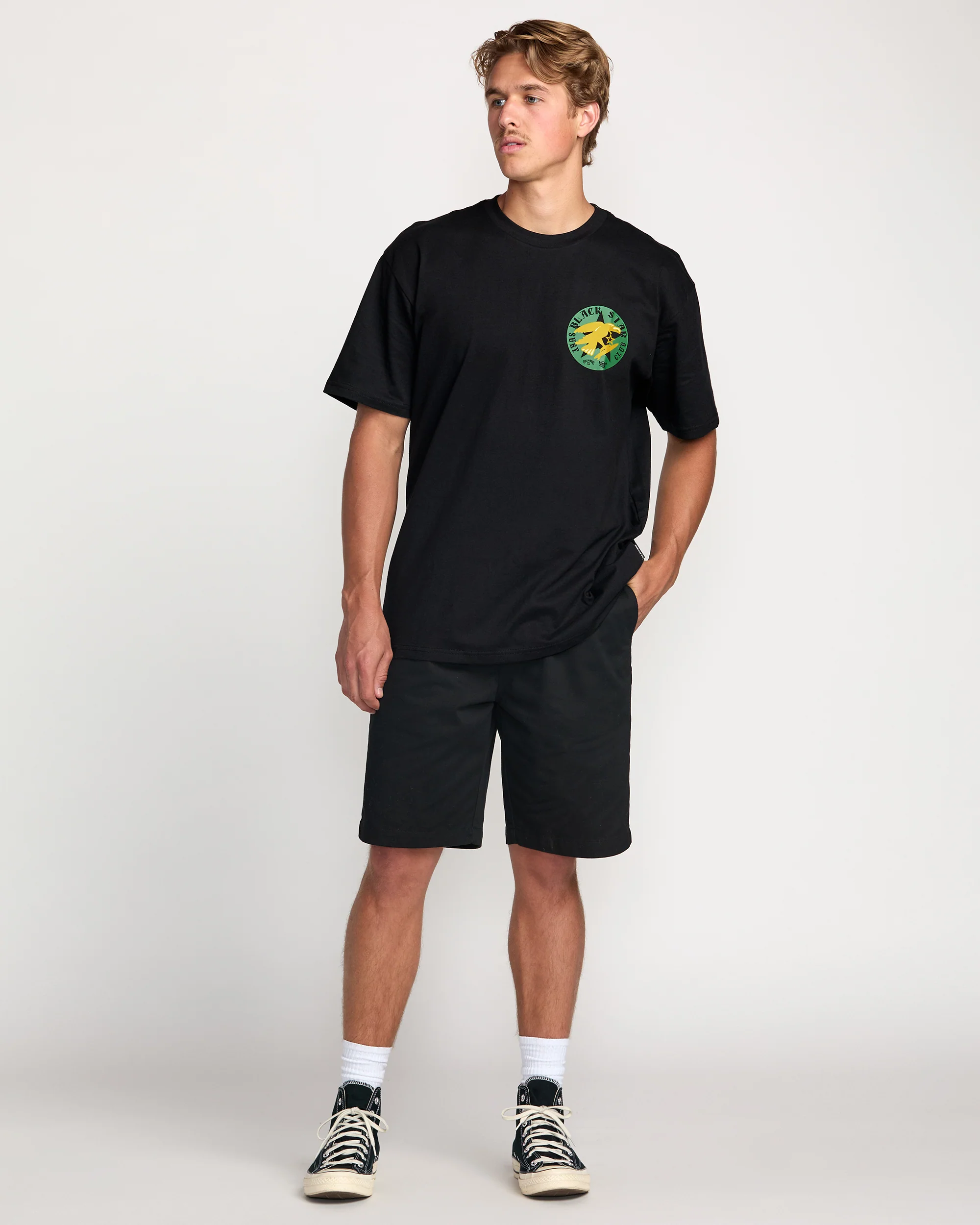 Billabong x Mami Wata Black Star Regular Tee - Black