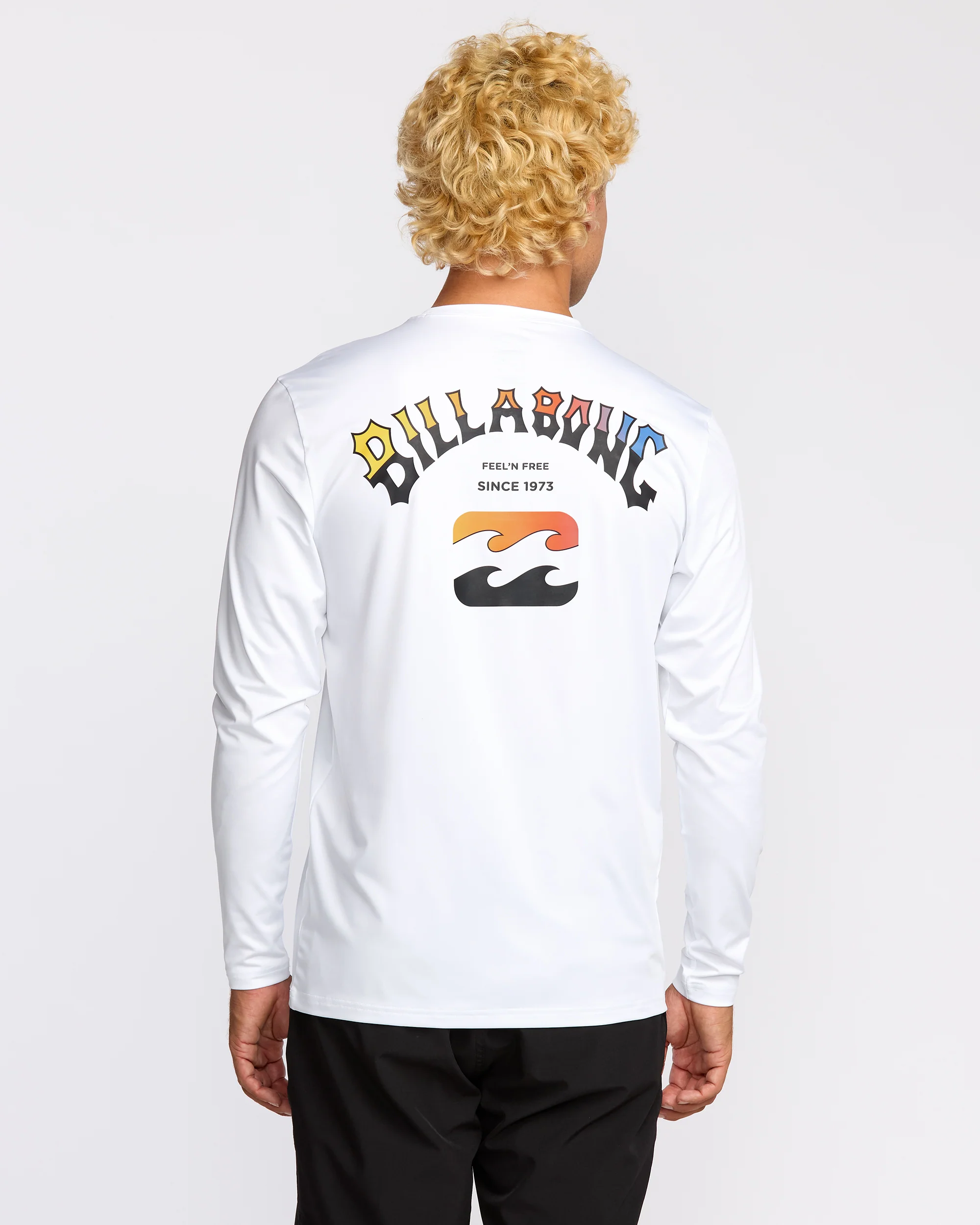 9867-arch-fade-loose-fit-long-sleeve-surf-t-shirt-white-2.webp Arch Fade Loose Fit Long Sleeve Surf T-Shirt - White