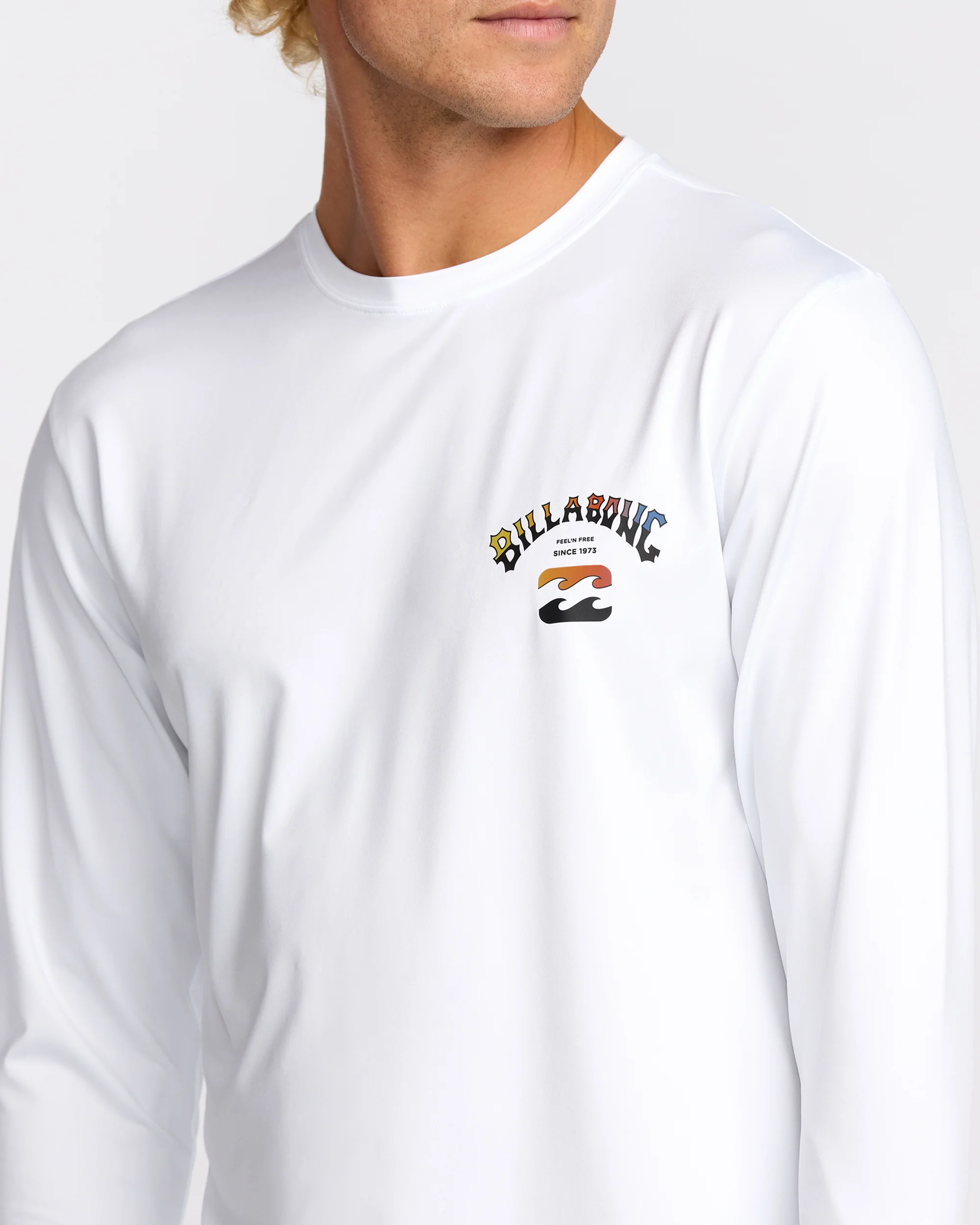 9867-arch-fade-loose-fit-long-sleeve-surf-t-shirt-white-5.webp Arch Fade Loose Fit Long Sleeve Surf T-Shirt - White