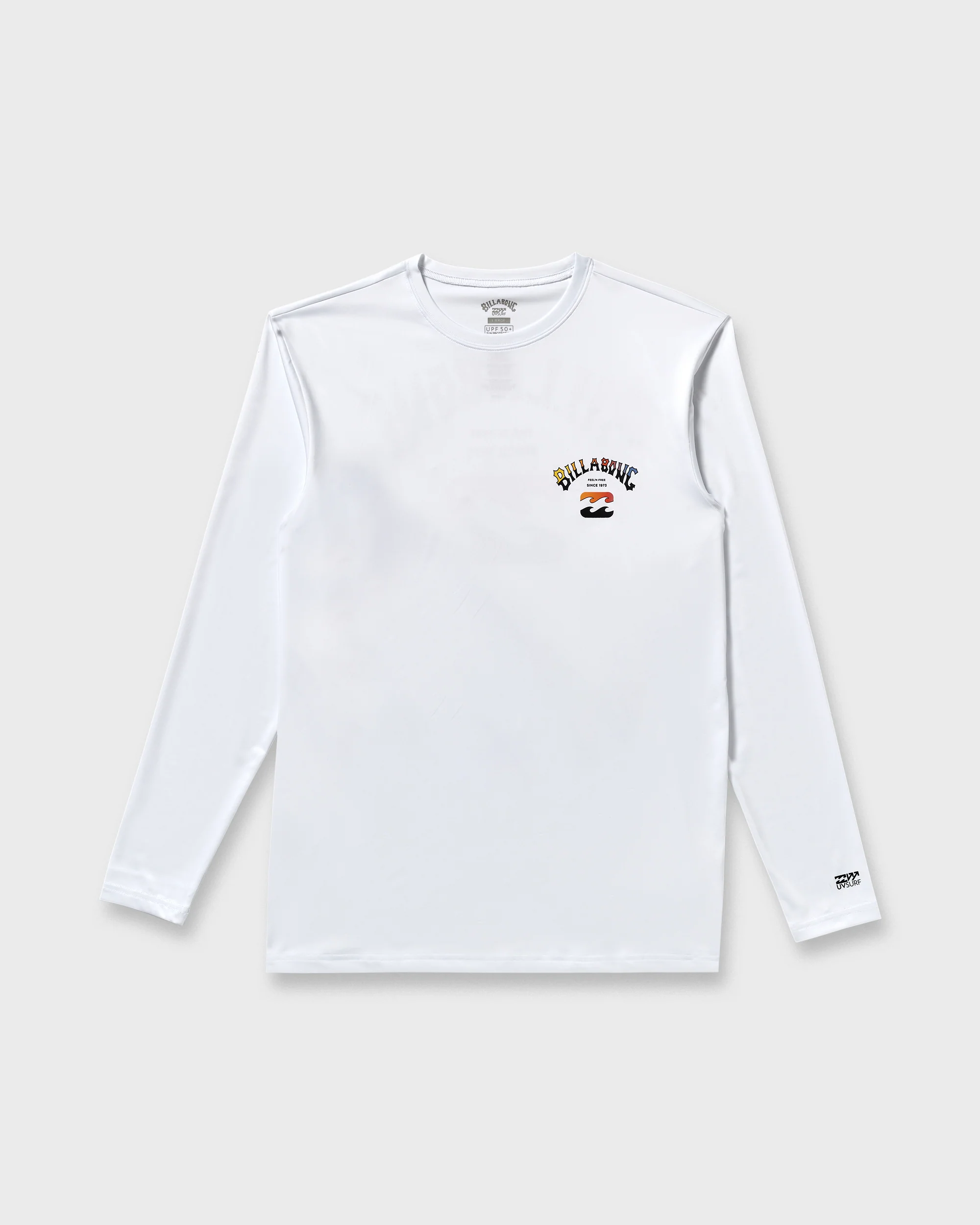 9867-arch-fade-loose-fit-long-sleeve-surf-t-shirt-white-7.webp Arch Fade Loose Fit Long Sleeve Surf T-Shirt - White
