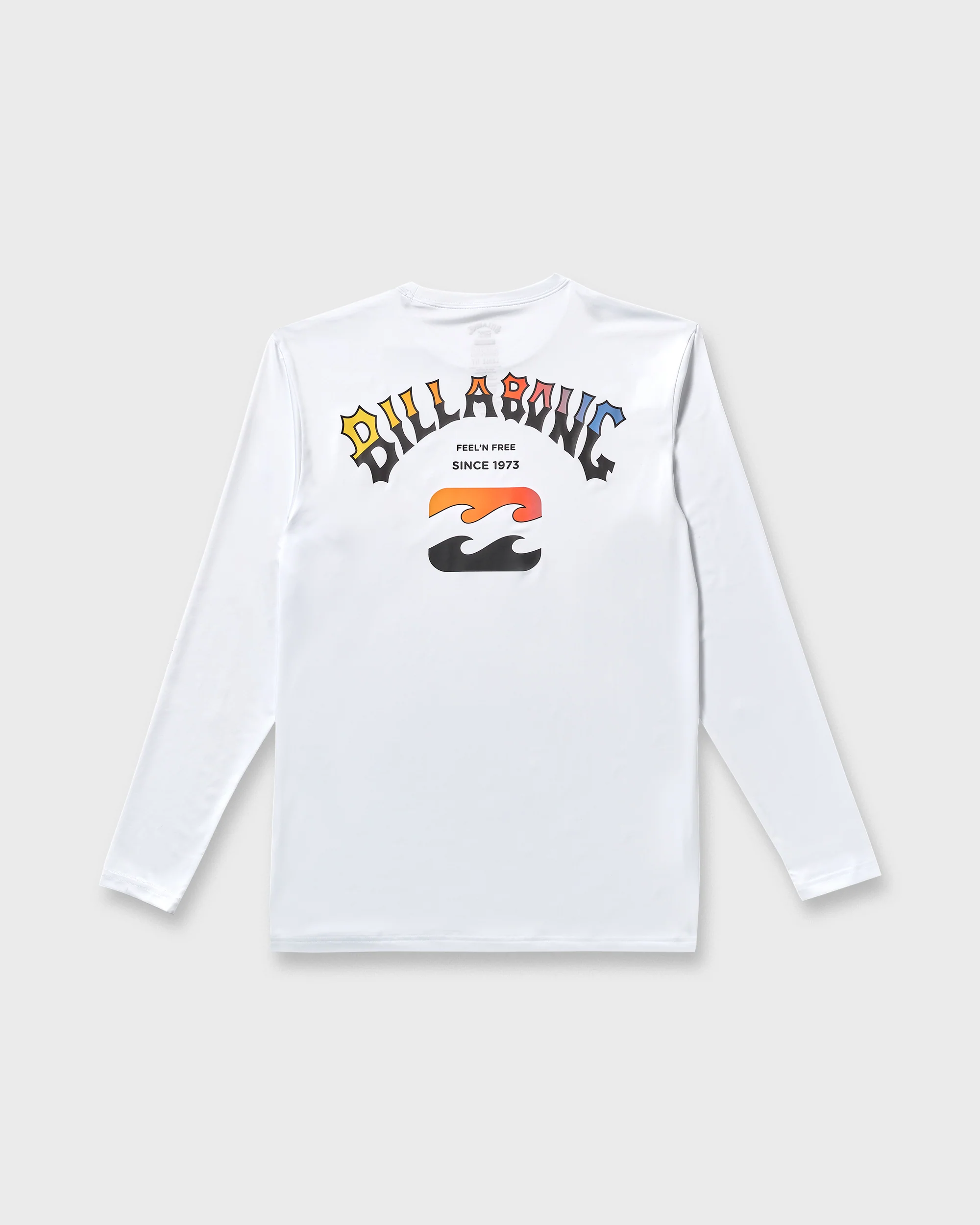 9867-arch-fade-loose-fit-long-sleeve-surf-t-shirt-white-8.webp Arch Fade Loose Fit Long Sleeve Surf T-Shirt - White