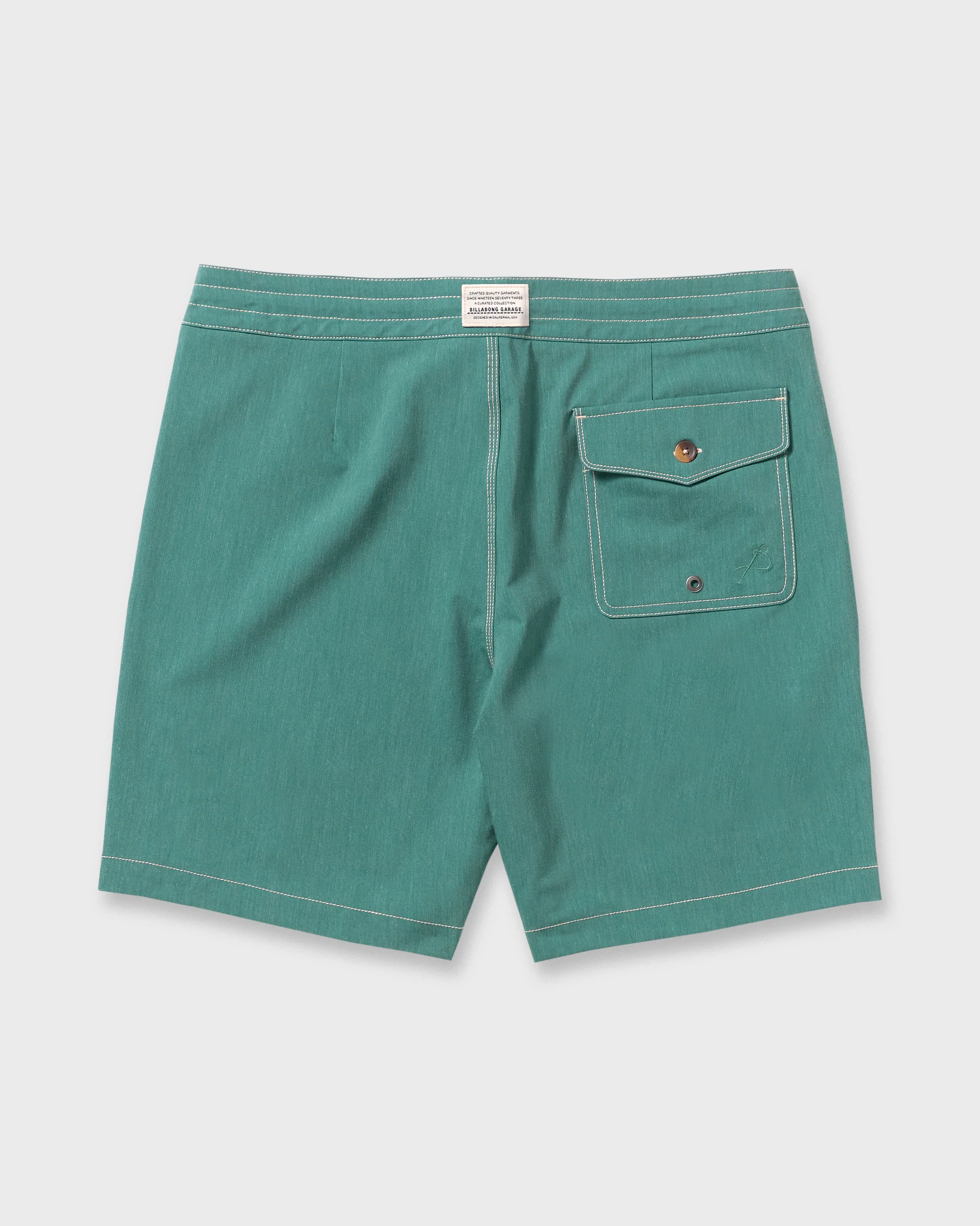 9884-austin-garage-lo-tides-19-boardshorts-teal-14.webp Austin Garage Lo Tides 19" Boardshorts - Teal