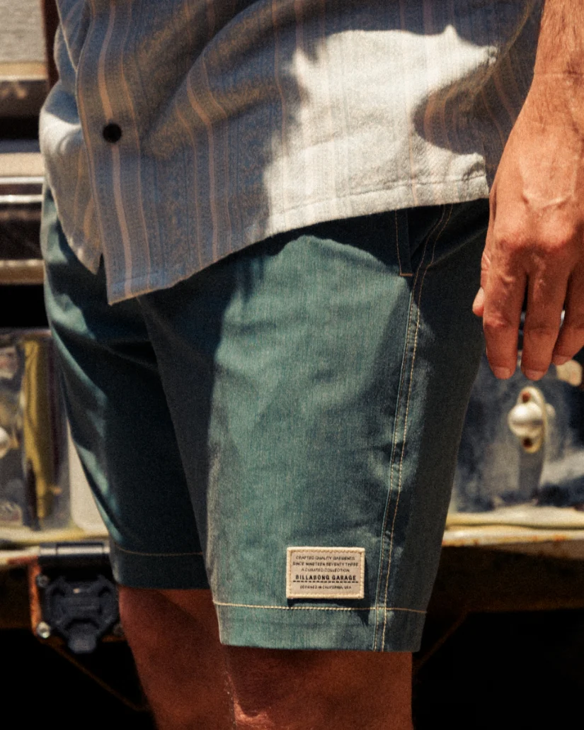 9884-austin-garage-lo-tides-19-boardshorts-teal-6.webp Austin Garage Lo Tides 19" Boardshorts - Teal