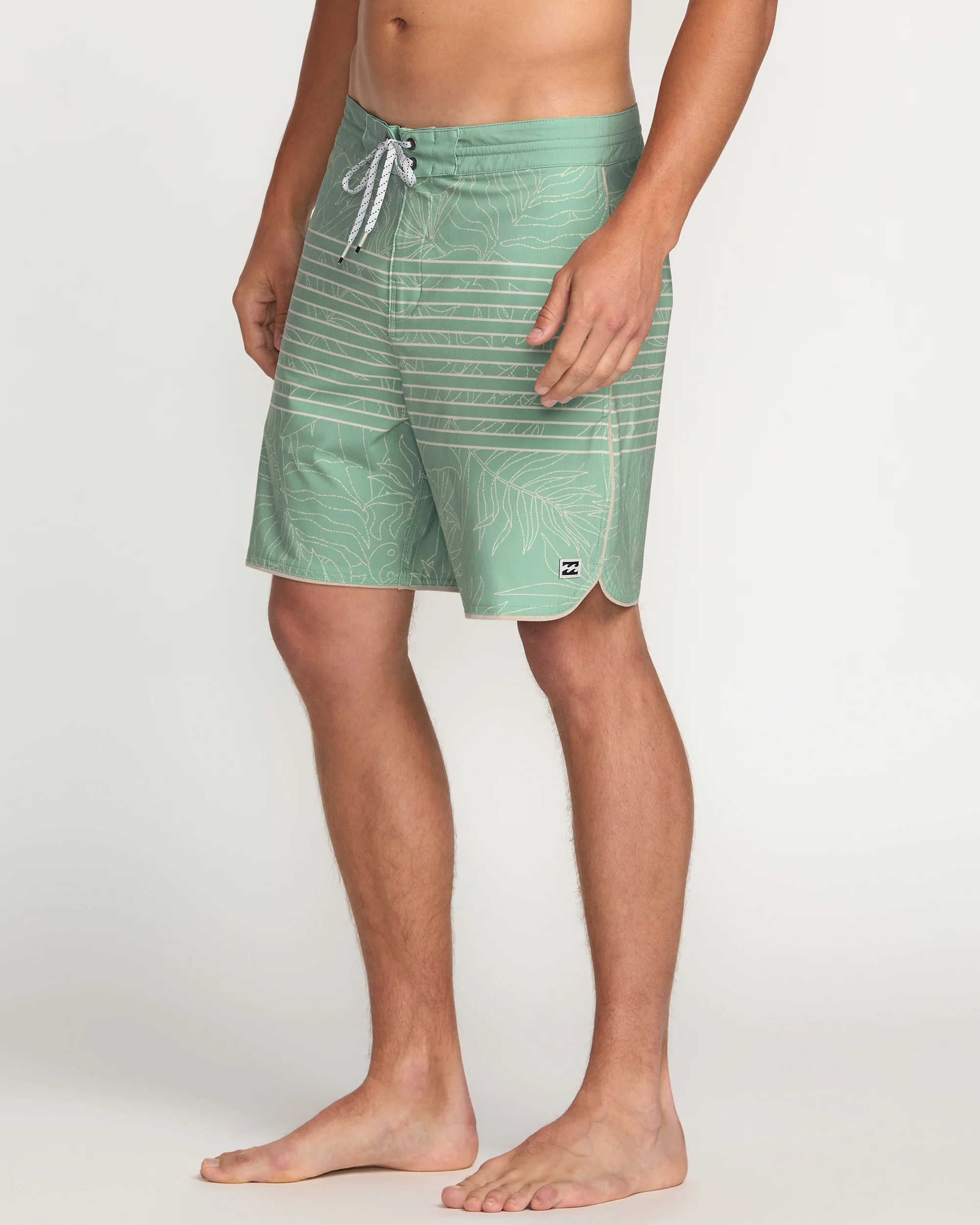 73 Lo Tide 18" Boardshorts - Mist Green