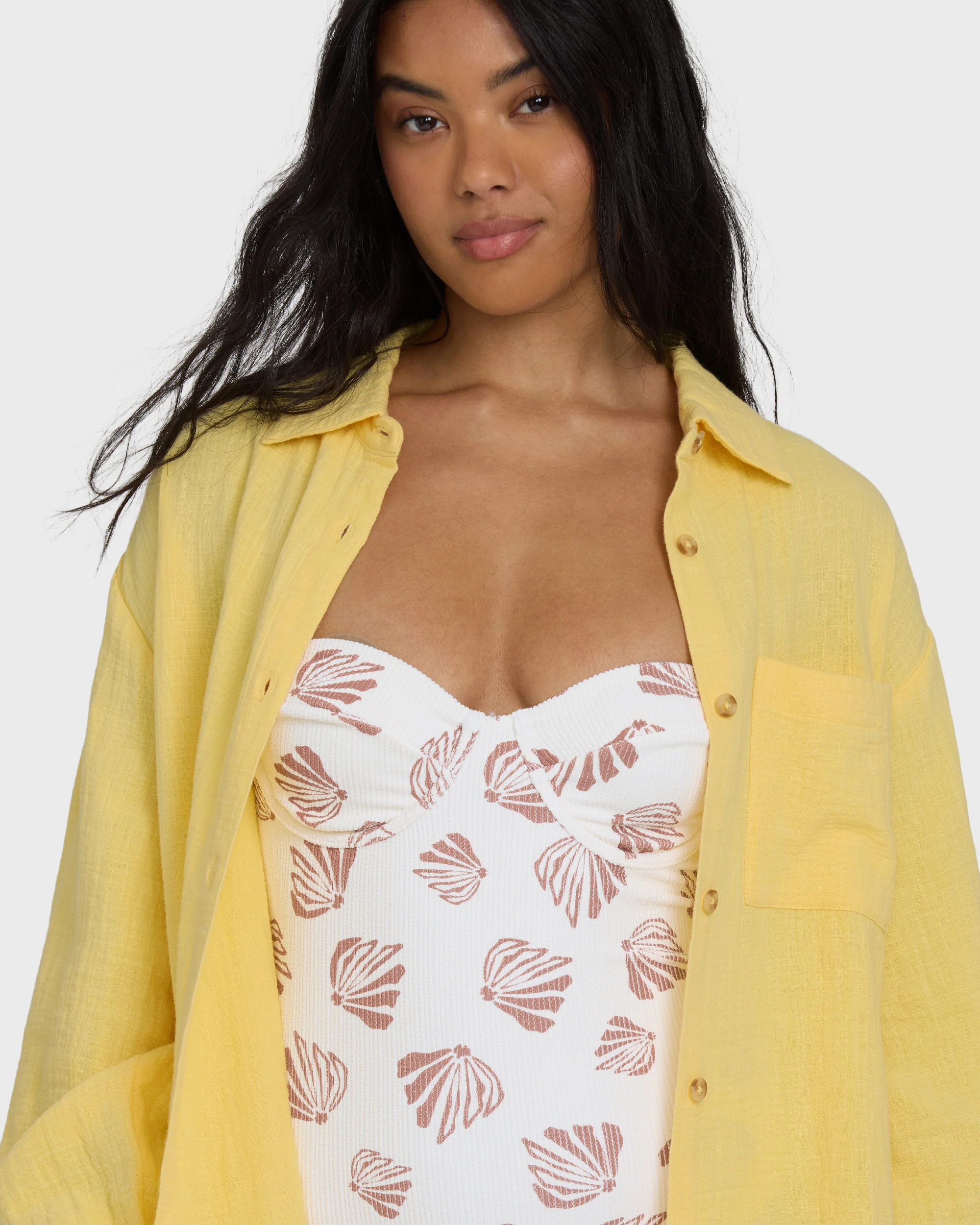 997-wanderer-long-sleeve-woven-top-sundress-5.webp Wanderer Long Sleeve Woven Top - Sundress