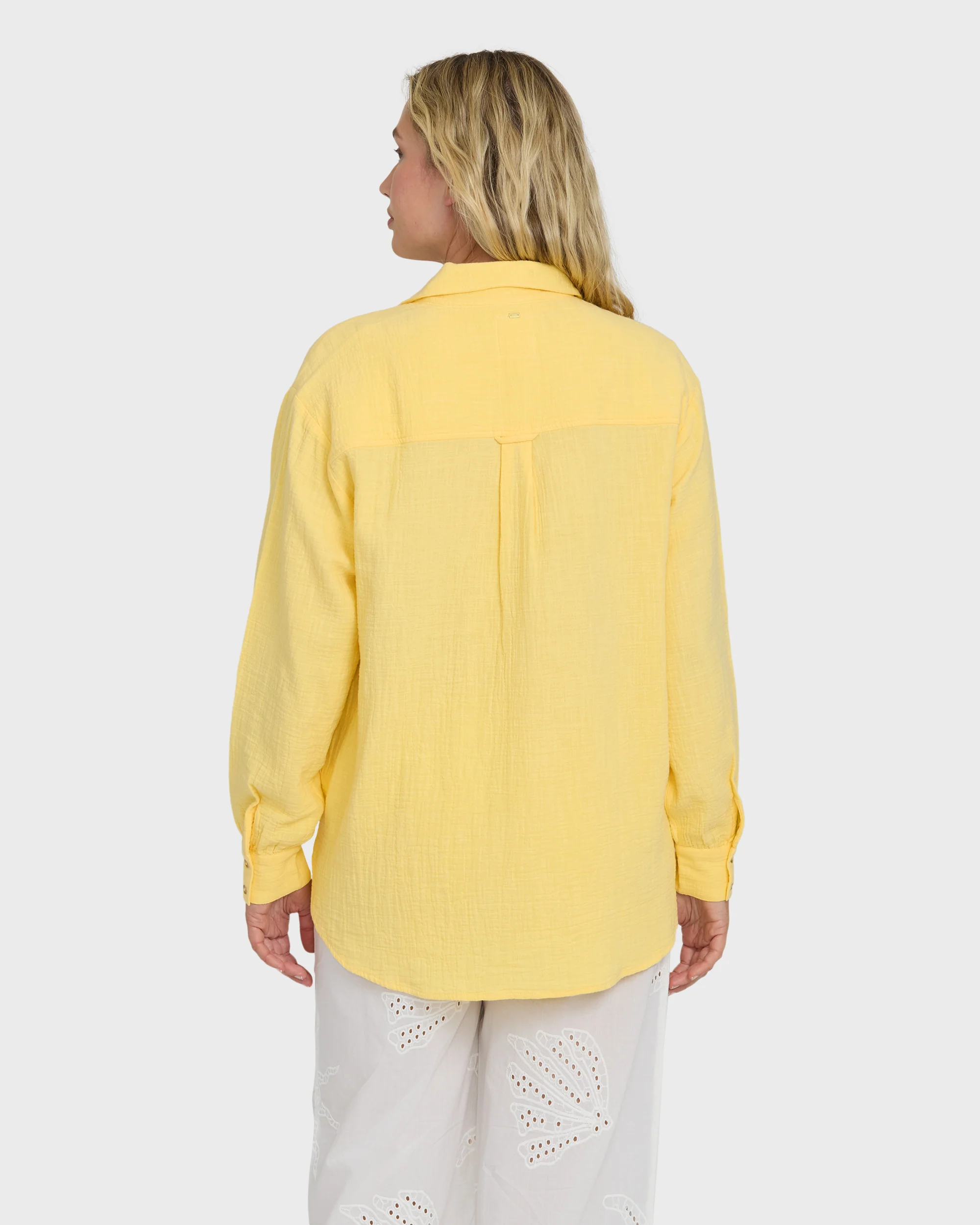 997-wanderer-long-sleeve-woven-top-sundress-7.webp Wanderer Long Sleeve Woven Top - Sundress