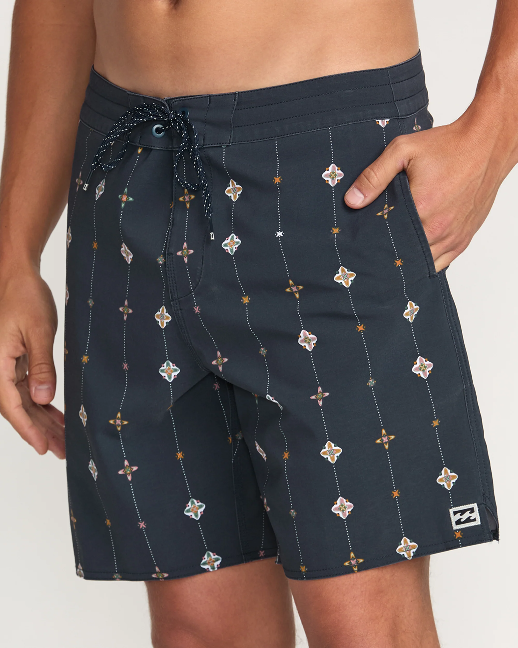 Good Times Lo Tide 18" Boardshorts - Navy