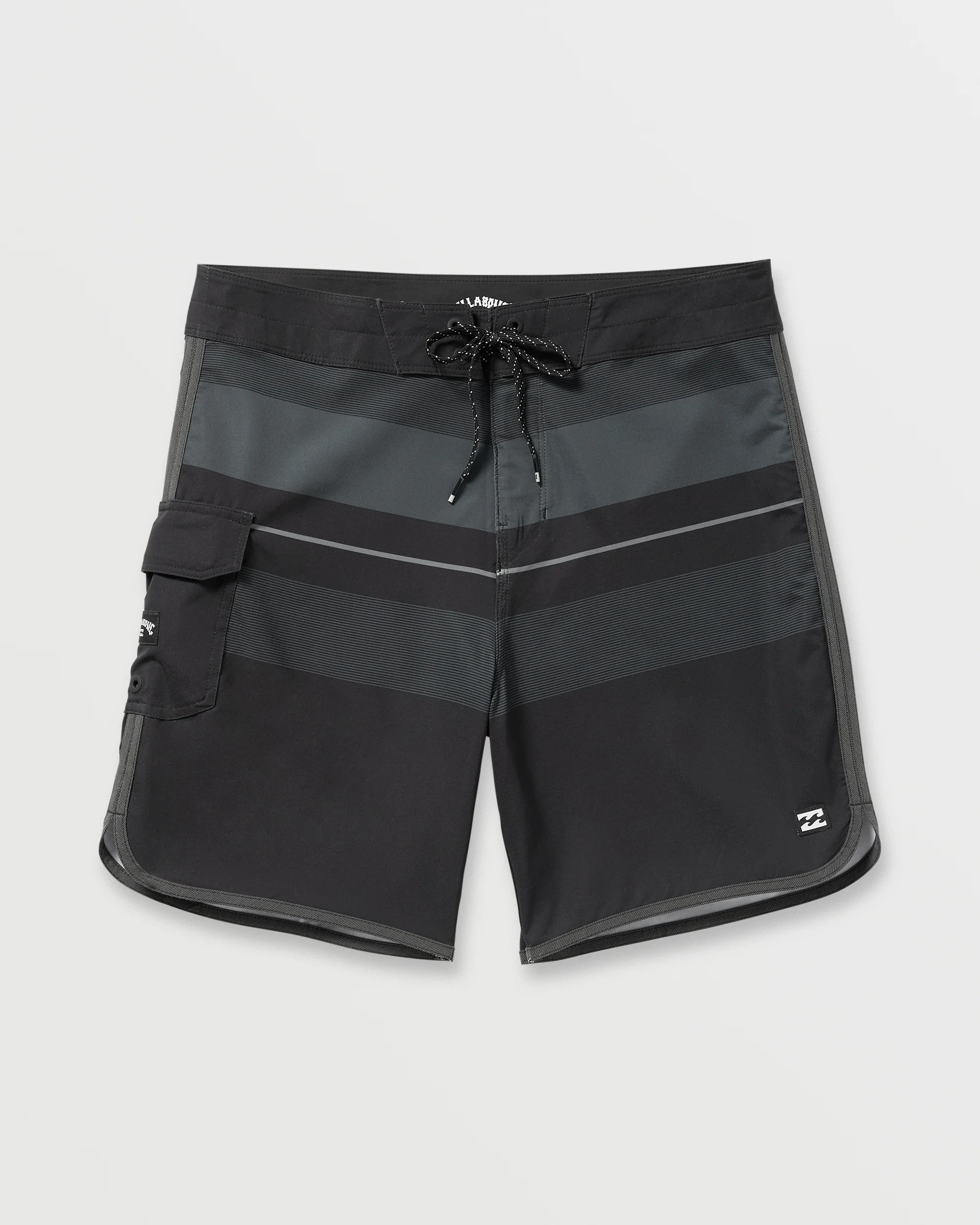 73 Pro Performance 18" Boardshorts - Black